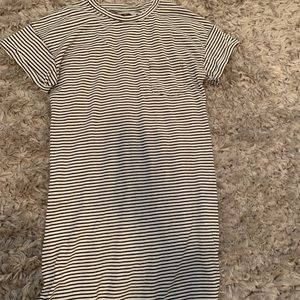 Abercrombie & Fitch Striped T-Shirt dress